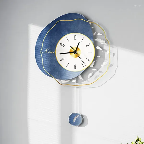 Настенные часы для ванной комнаты, большие цифровые часы, кухонный механизм, стрелки, современные стильные рабочие скандинавские украшения Wanduhr для дома YX50WC
