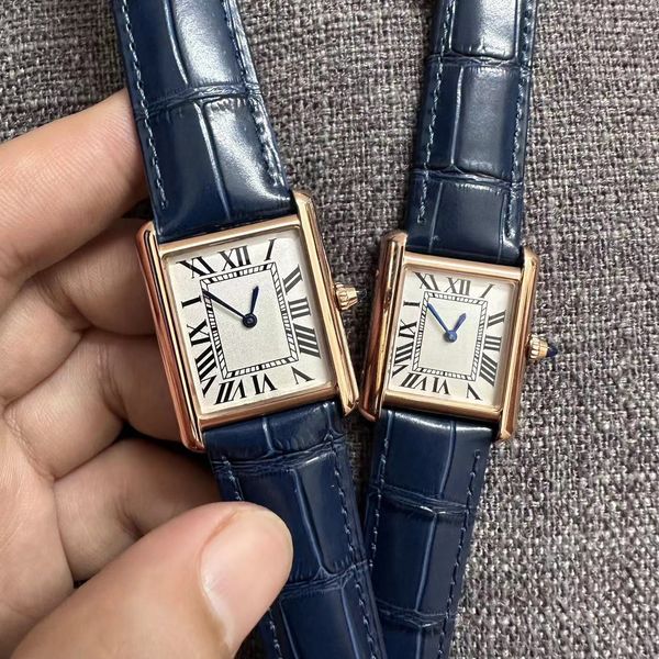 Часы Дизайнерские часы Женские импортные кварцевые часы с ремешком из нержавеющей стали 25/27 мм Модные женские часы