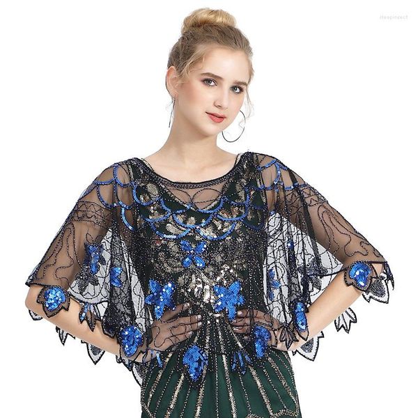 Damen Strick 2023 Mode Damen Abendkleid Schal Häkeln Shrug Lace Aushöhlen Viele Farben Cape Cardigan Shurg F962