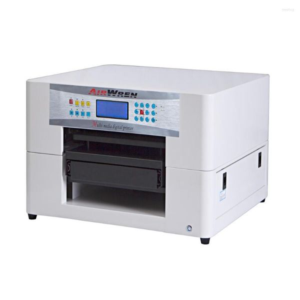 Größe Digitaler Baumwolltextildrucker Volle 6-Farben-T-Shirt-Druckmaschine mit kostenlosem T-Shirt-Fach