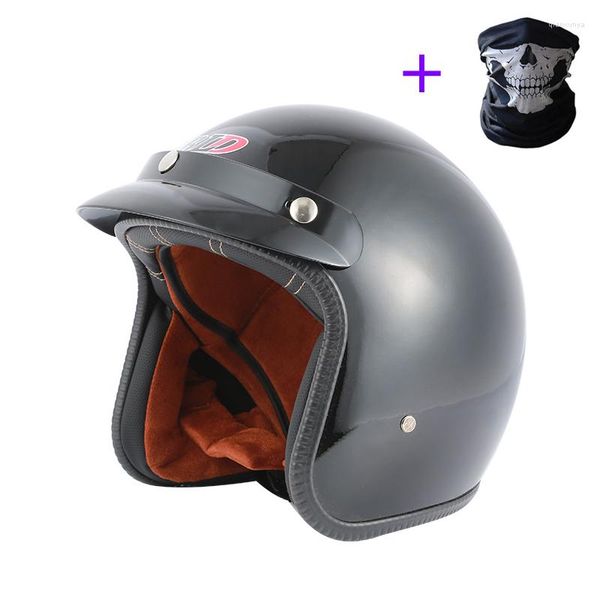 Мотоциклетные шлемы Dot Certified 3/4 Открытый шлем с винтаж