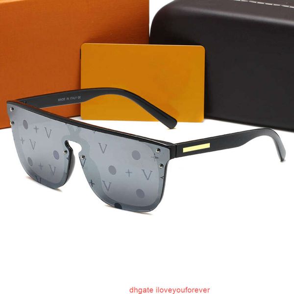 Lentes de flores Gafas de sol con carta Diseñador Marca Gafas de sol Mujeres Hombres Unisex Viajar Gafas de sol Negro Gris Playa Adumbral para la venta 2023