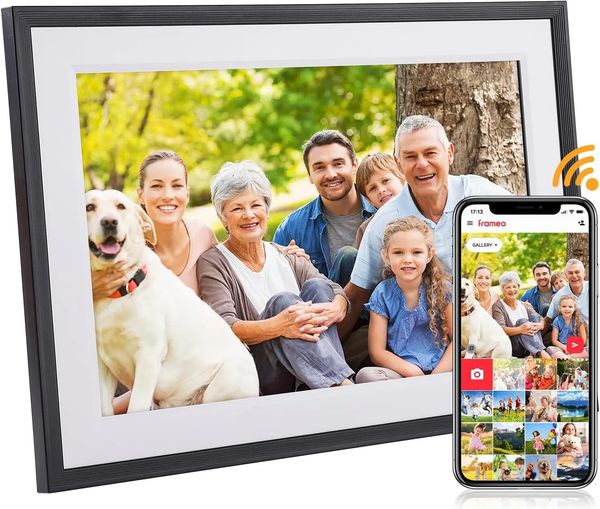 Digitalkameras Frameo Bilderrahmen 101 Zoll 32 GB Smart WiFi Po mit 1280 x 800 IPS HD-Touchscreen, wandmontierbar 231101