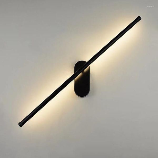 Lampade da parete Lampada da 10 WLED a rotazione libera in stile moderno Decora murales Luce Corridoio Soggiorno Specchio da bagno Fari