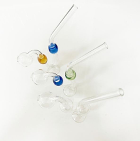 Toller Pyrex-Glas-Öl-Nagelbrenner, Pfeife, Wasserständer, U-Stil, handgefertigtes Raucherzubehör