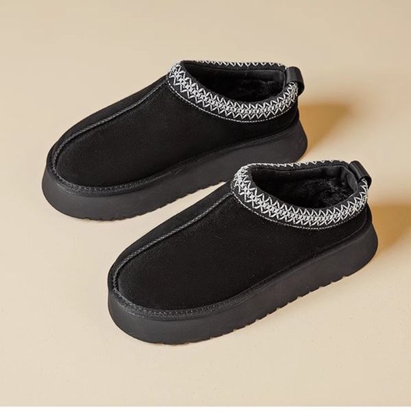2023 botas de grife botas de couro feminino tecido confortável bota de pele de carneiro curto mini arco preto marrom tênis ao ar livre tamanho 35-40