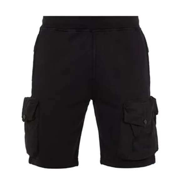 Macacão bordado com bússola de bolso grande masculino, calça casual de verão *ST-2296