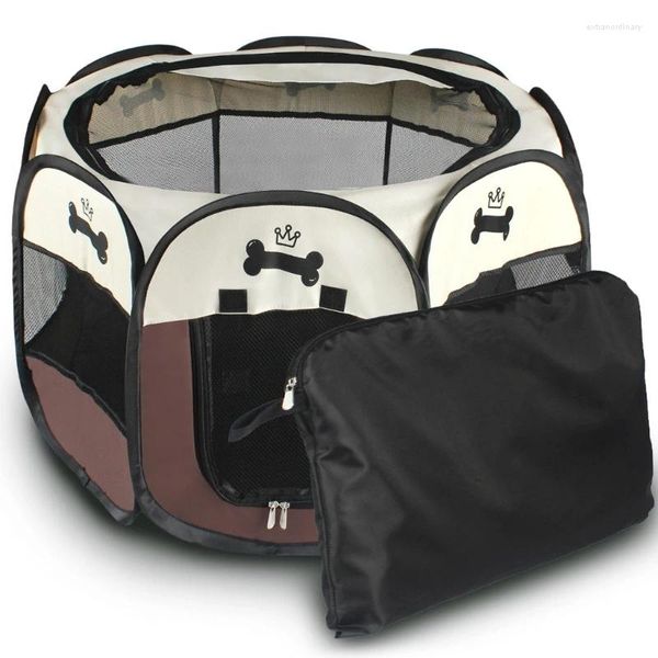 Trasportini per gatti P82D Cuccia per cani pieghevole Tenda da gioco per gatti di piccola taglia e media Attrezzatura da viaggio portatile per cuccioli