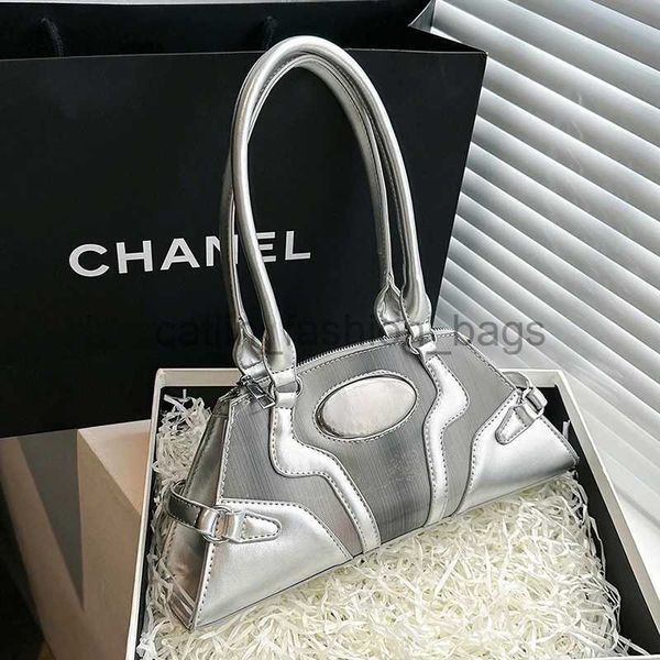 Сумки на ремне Сумки Классическая сумка Arm Pit Soul Bag Fasion Silver Evening Club Сумка и сумка 2023 Женская дизайнерская сумка Брендовая женская сумка Soul Soul Bagcatlin_fashion_bags