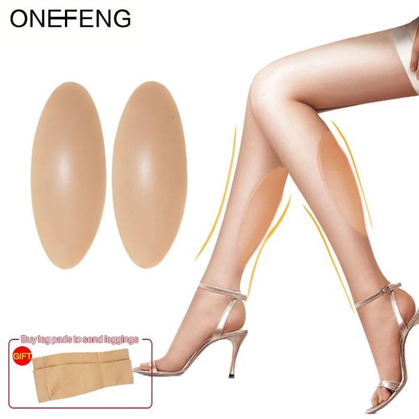 Forma del seno ONEFENG Onlay per gambe in silicone Cuscinetti per polpacci in silicone per gambe storte o sottili Body Beauty Fornitura diretta in fabbrica Silicone per gambe 231101