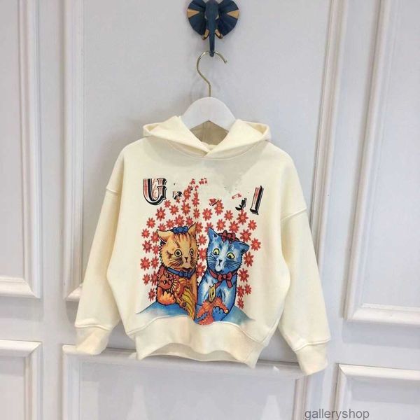 Sweatshirt Çocuk Giyim Seti Tasarımcı Uzun Kollu Hoodie ve Boys 've Girls' Lüks Spor Giyim Çocuk Guc Hoodie 01O6RD