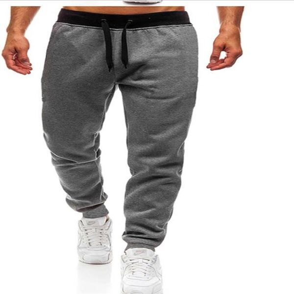 Yüksek kaliteli jogger pantolon erkekler fitness vücut geliştirme spor salonları koşucular için marka giyim sonbahar ter pantolon britches231y