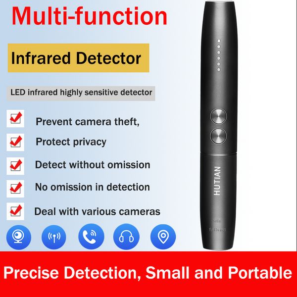 Versteckter Kamera-Stift, Anti-Kamera-Detektor, Bug-Gadget, kabelloser RF-Signalfinder, Audio, GSM, Anti-GPS-Autoverfolgung