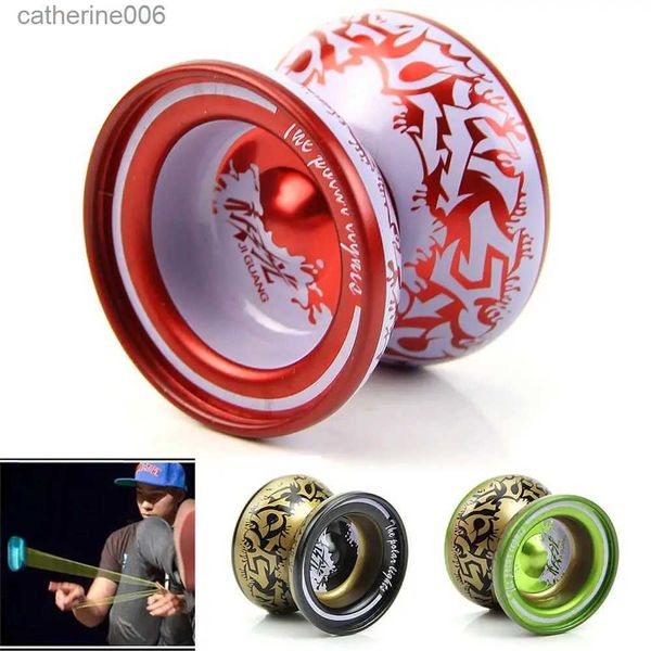 Yoyo из алюминиевого сплава YoYo с шарикоподшипником, детская профессиональная игровая игрушкаL231102