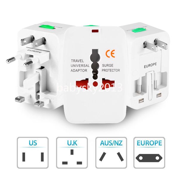 Universal Travel USB Conversion Socket Reiseadapter All-in-one International World Travel AC Power Converter Plug b1