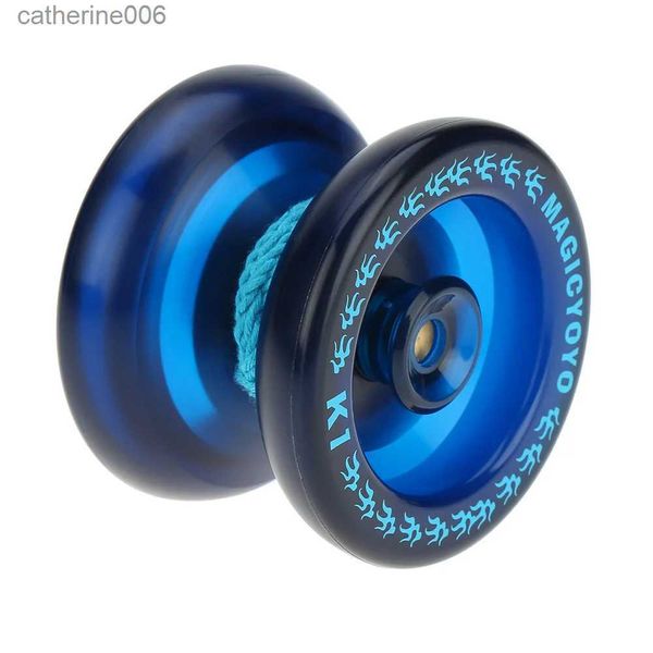 Yoyo Professional Magic Yoyo K1 Spin ABS Yoyo 8 sfere KK Cuscinetto con corda rotante per bambiniL231102