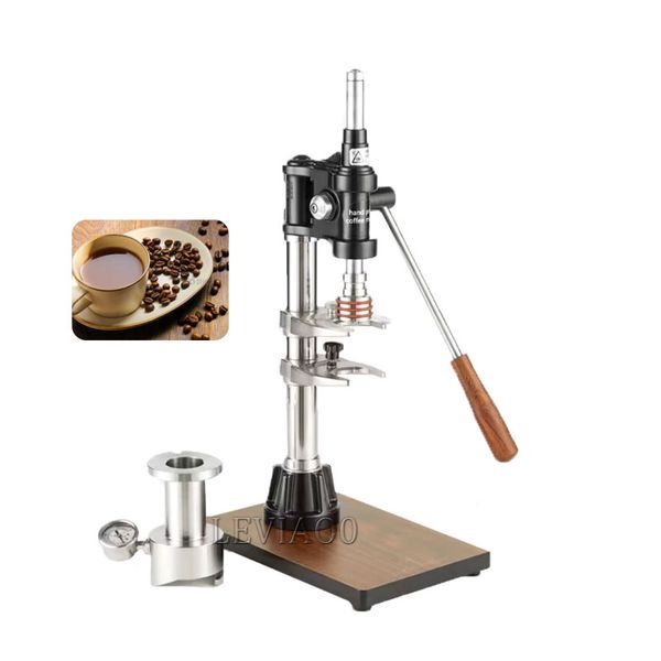 Macchina da caffè pneumatica Manuale portatile Pompa d'aria per uso domestico Esterna Estrazione della pressione dell'aria Caffettiera semiautomatica per caffè espresso