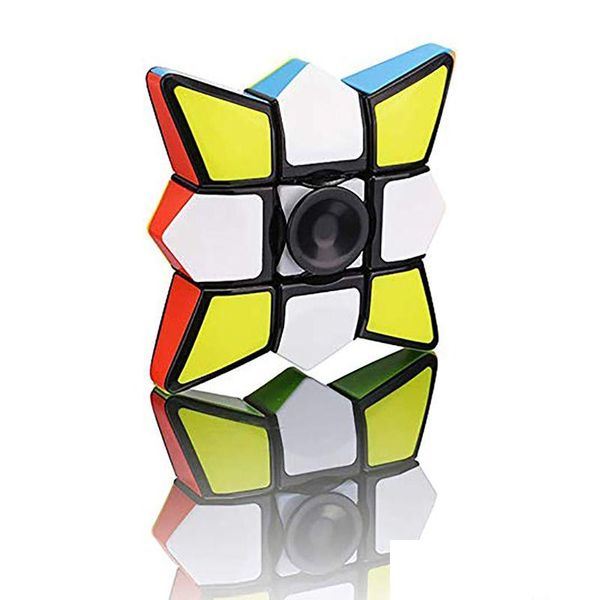 Magic Cubes Fidget Spinner Профессиональный куб 1X3X3 Скорость Анти-игрушка-головоломка Cubo Magico Fingertips Развивающие игры для детей Дети Dhhiq