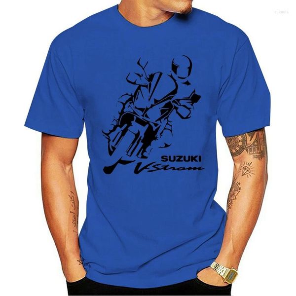 T-shirt da uomo Camicia 2023 Cool Uomo Donna T-shirt divertente V Strom Rider Stampa personalizzata