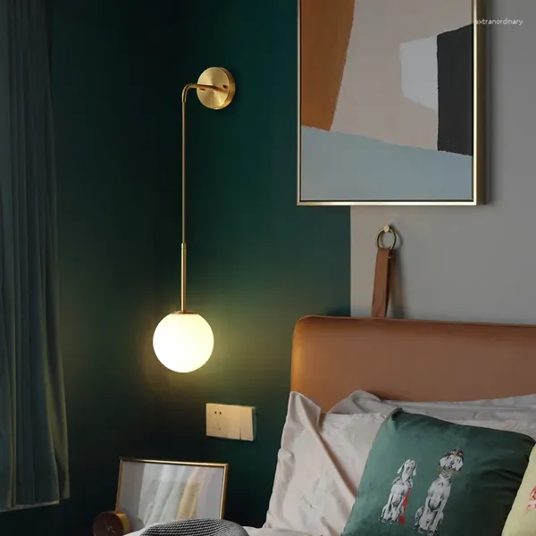 Wandleuchte Moderne Led Gold Schwarz Für Schlafzimmer Nacht Wohnzimmer Hintergrund Licht Treppe Gang Beleuchtung Leuchte