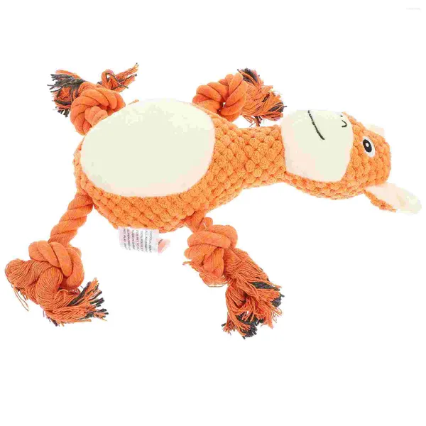 Trajes de gato Girafa Forma Squeaky Dog Toy Pet Interactive Play Stuffed Animal Mastigar