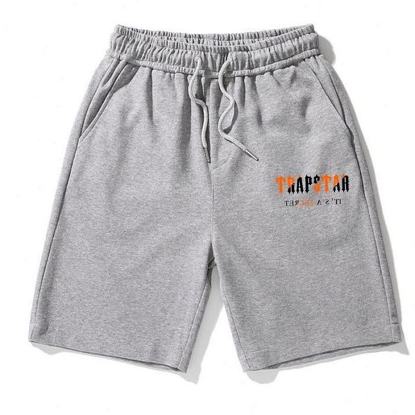 Летние мужские шорты TRAPSTAR Basic Shorts Baseball World Five-Point Board Shorts Fitness Sports Summer Workout Beach Short Pants 220275g