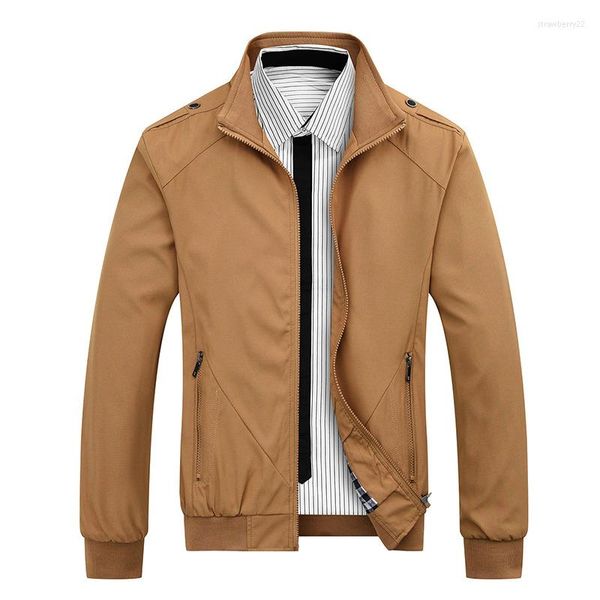 Giacche da uomo Bella giacca autunno-inverno da donna Giacca a vento Moda Varsity Cappotto sportivo da esterno Trendy Slim