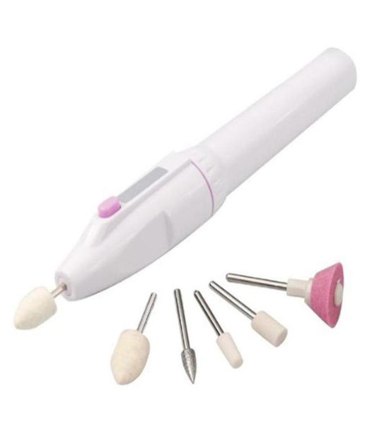 Whole Professional 5-in-1-Kombinations-Nageltrimm-Set, elektrischer Salon-Shaper, Maniküre- und Pediküre-Polnisch-Werkzeug. 3024020