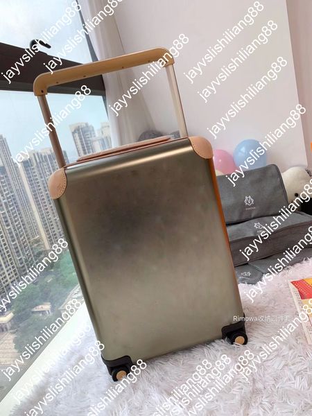 9A High Titanium Legierung Koffer Luxusmarke Boarding Box High-End tragbare Zugstangenbox Modespeicher große Kapazität Freizeitreise Rollgepäck Trolley