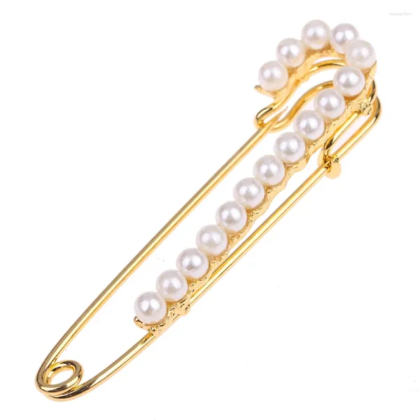 Broschen Lureme Pins Sicherheitsnadel Brosche Schmuck Mode Luxus Perle Mädchen Für Frauen Schals Corsage Pullover Kragen (br000012)