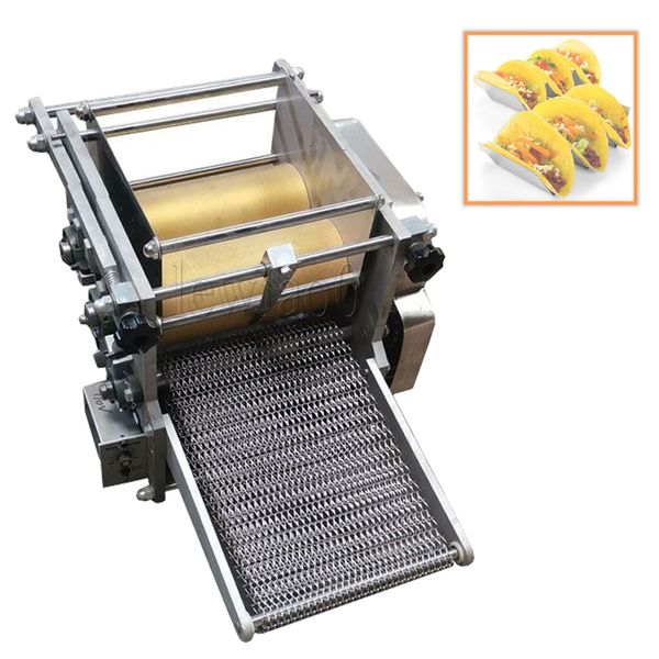 Macchina per la produzione di tortilla automatica per tortilla Roti automatica con regolazione dello spessore 220V. Macchina per fare tortilla in Messico