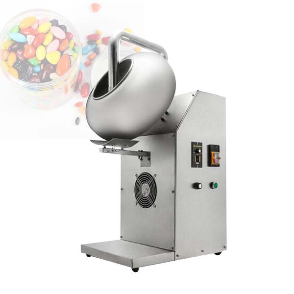 Mischer-Zuckerbeschichtungsmaschine Vollautomatische Wasserkastanien-Pillenpoliermaschine Nuss-Erdnuss-Süßigkeits-Zuckermaschine