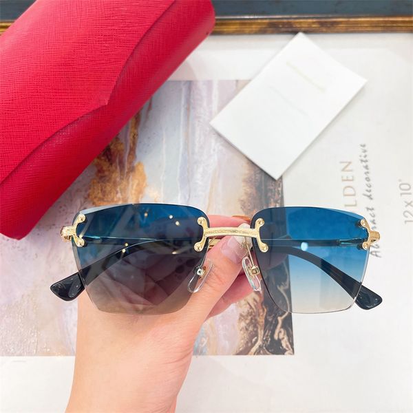 Designer pentru femei și bărbați, model la modă, protecție specială UV 400, scrisoare, picior, fascicul dublu, cadru mare, mărci de exterior_voghion.com