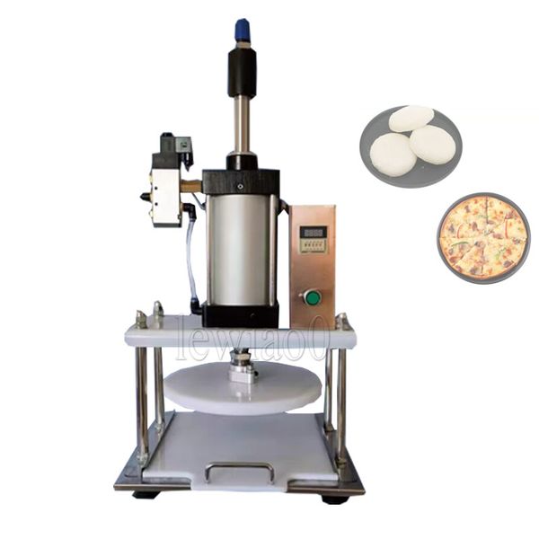 Edelstahl-Pizzateig-Gebäck, pneumatische Pressmaschine, Mehl-Tortilla-Hersteller, Teigpresse, pneumatisch