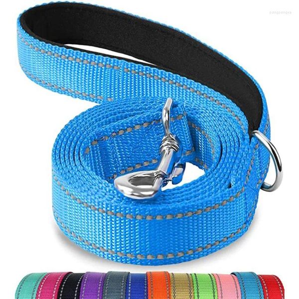 Hundehalsbänder, Trainingsleinen, Laufen, Gehen, Sicherheitsgeschirr, 1,2 m, 1,5 m, 1,8 m, reflektierendes Seilhalsband für kleine, mittelgroße und große Accessoires