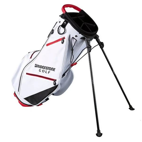 Sacche da golf Sacca da golf leggera con supporto a 5 vie Bianco Rosso 231102