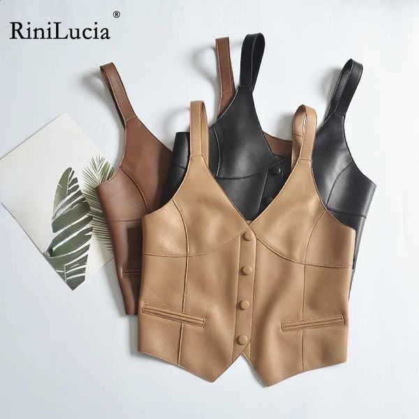 Felpe con cappuccio Felpe RiniLucia 2023 Gilet per bambini per ragazze Ragazzi Gilet per bambini Solido senza maniche Bambini Giacca in ecopelle Giacca sportiva autunno 231110