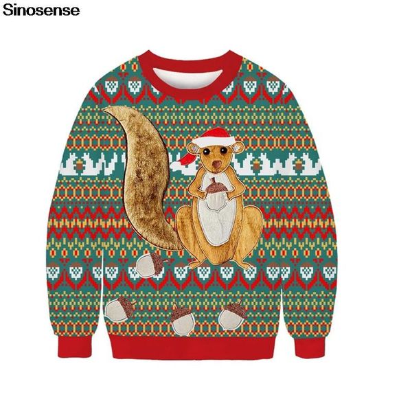 дизайнерская толстовка для мужчин мужские толстовки унисекс уродливый рождественский свитер 3D забавные свитера джемперы топы пуловер осень-зима праздничная вечеринка рождественская толстовка мужская