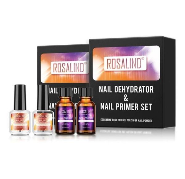 Kit per nail art BX0F 15ml Primer naturale professionale e disidratatore set a lunga durata Smalto brillante ad asciugatura rapida per la casa DIY7176272