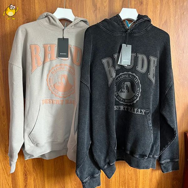 Fotos reais de alta qualidade oversize streetwear hoodies homem mulher 1 algodão lavado tecido pesado camisolas pulôver