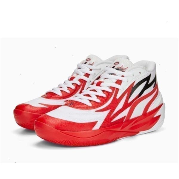 Lamelo Shoe Дизайнерская обувь Lamelo Ball Mb 02 Баскетбольные кроссовки Mb 2 Honeycomb Phoenix Phenom Flare Лунный Новый год Нефритовый красный 2023 Аутентичные женские кроссовки