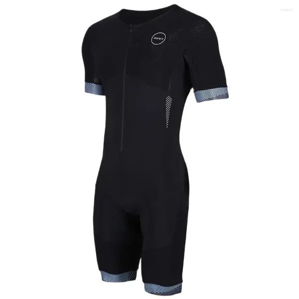 Set da gara Zone3 Skinsuit Style Uomo Tri Suit Triathlon Aero Tuta Ropa Ciclismo Hombre Ciclismo Nuoto Abbigliamento da corsa