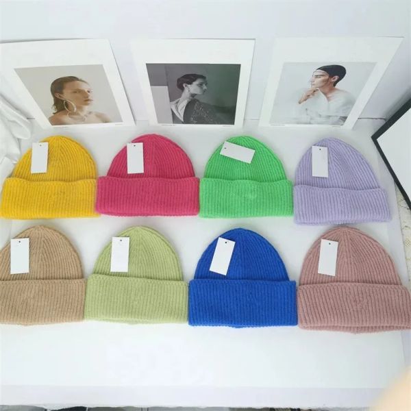 Designer de moda homens gorros chapéu de inverno mulheres gorros ao ar livre bonnet homem cabeça quente cashmere malha crânios boné clássico retro caminhoneiro cabido chapéus mens