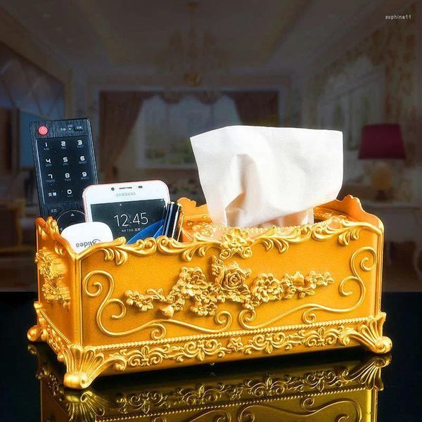 Flaschen Office Home Desktop Aufbewahrungsboxen Luxus Dekoration Handwerk Wohnzimmer Einfache Tisch Tissue Box Kreative Geschenke