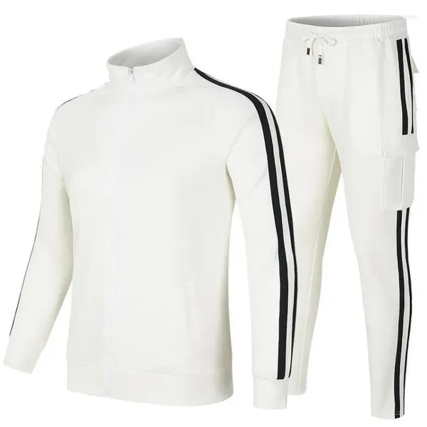 Tracksuits masculinos 2023 vendendo produto de tendência com capuz conjunto high-end com zíper camisa cordão leggings esportes ao ar livre casa lazer