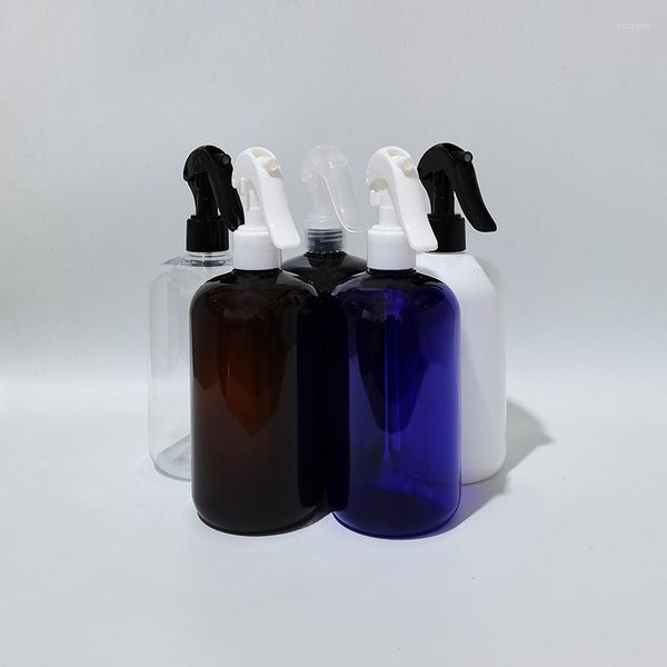 Aufbewahrungsflaschen 12 Stück 300 ml 500 ml Plastikflasche mit Trigger-Sprühpumpe 10 Unzen Kosmetikbehälter Feinnebelsprühgerät Friseurwerkzeug