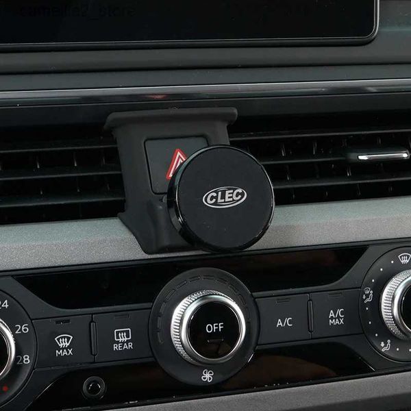 Supporto per auto Supporto per telefono per auto per Audi A4 B9 A5 2017 2018 2019 2020 staffa di montaggio per presa d'aria supporto per cellulare clip per telefono accessori Q231104