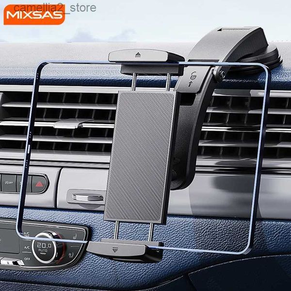 Suporte para carro MIXSAS Universal 7-15inch Car Tablet Cell Phone Holder 239 Back Seat Vent Mobile Bracket Auto Supplies para iPad Air 1 2 Pro 9.7 Q231104