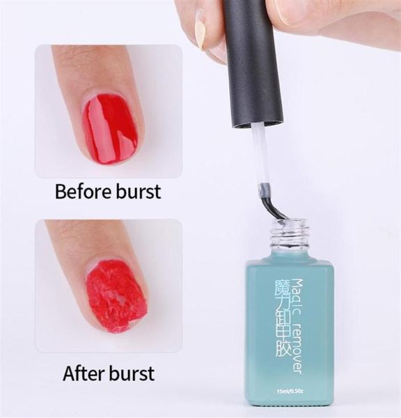 15 ml UV-LED-Gel-Nagellack Burst Magic Remover Gel zum Entfernen von Soak-Off-Gel-Nagellack Nail Art Solution Cleaner Remover Liquid G213229728934