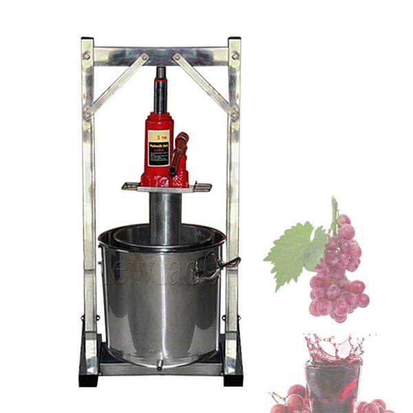 Máquina de fazer vinho de uva de alta qualidade Prensa de frutas em extrator de suco Prensa de filtro de vinho